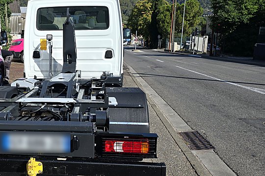 Ampliroll sur Iveco Daily, vue arrière